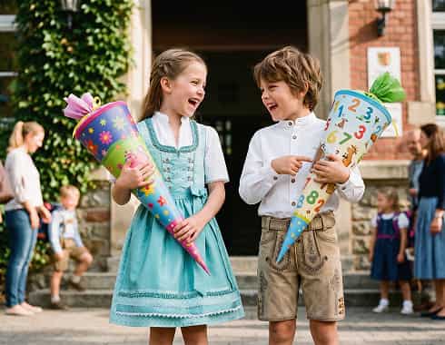 Kindertracht für Kindergarten und Schulanfang