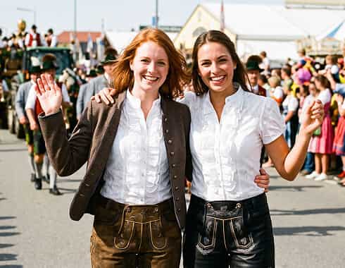 Lederhose statt Dirndl: Stylingtipps für Damen zum Oktoberfest