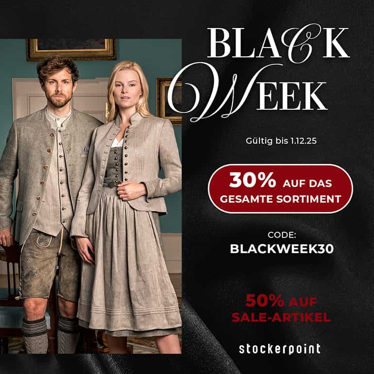 Zwei Herren in bayrischer Tracht