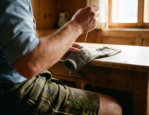 Loferl waschen, pflegen und aufbewahren