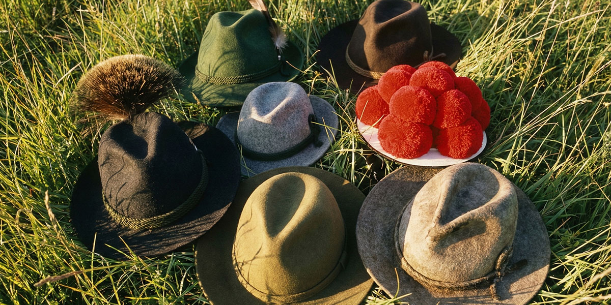 Typen von Trachtenhüten