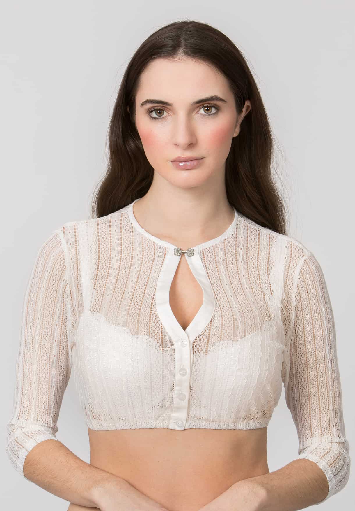 Dirndlbluse Alissia creme | 32