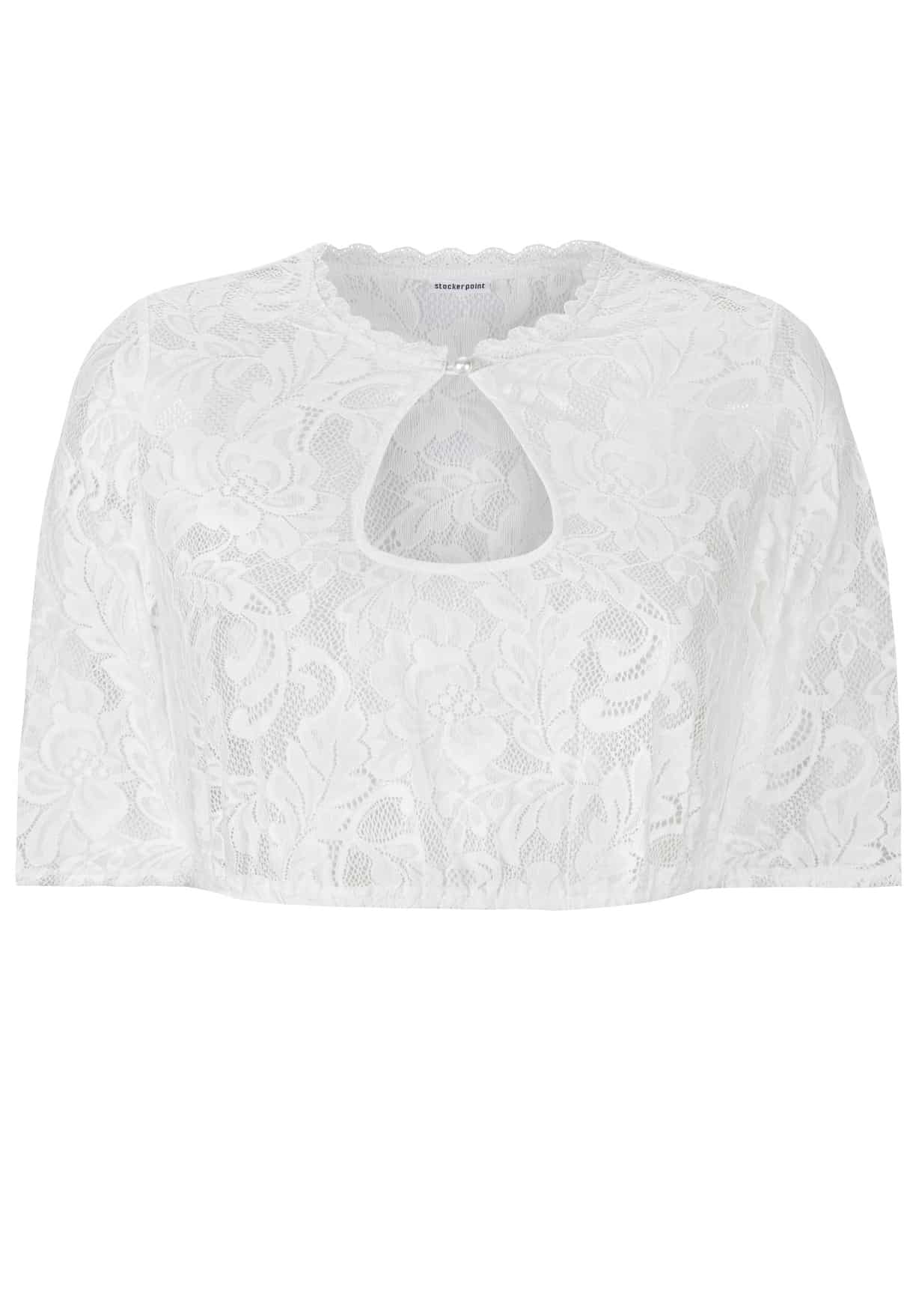 Dirndlbluse Cassie weiss | 32