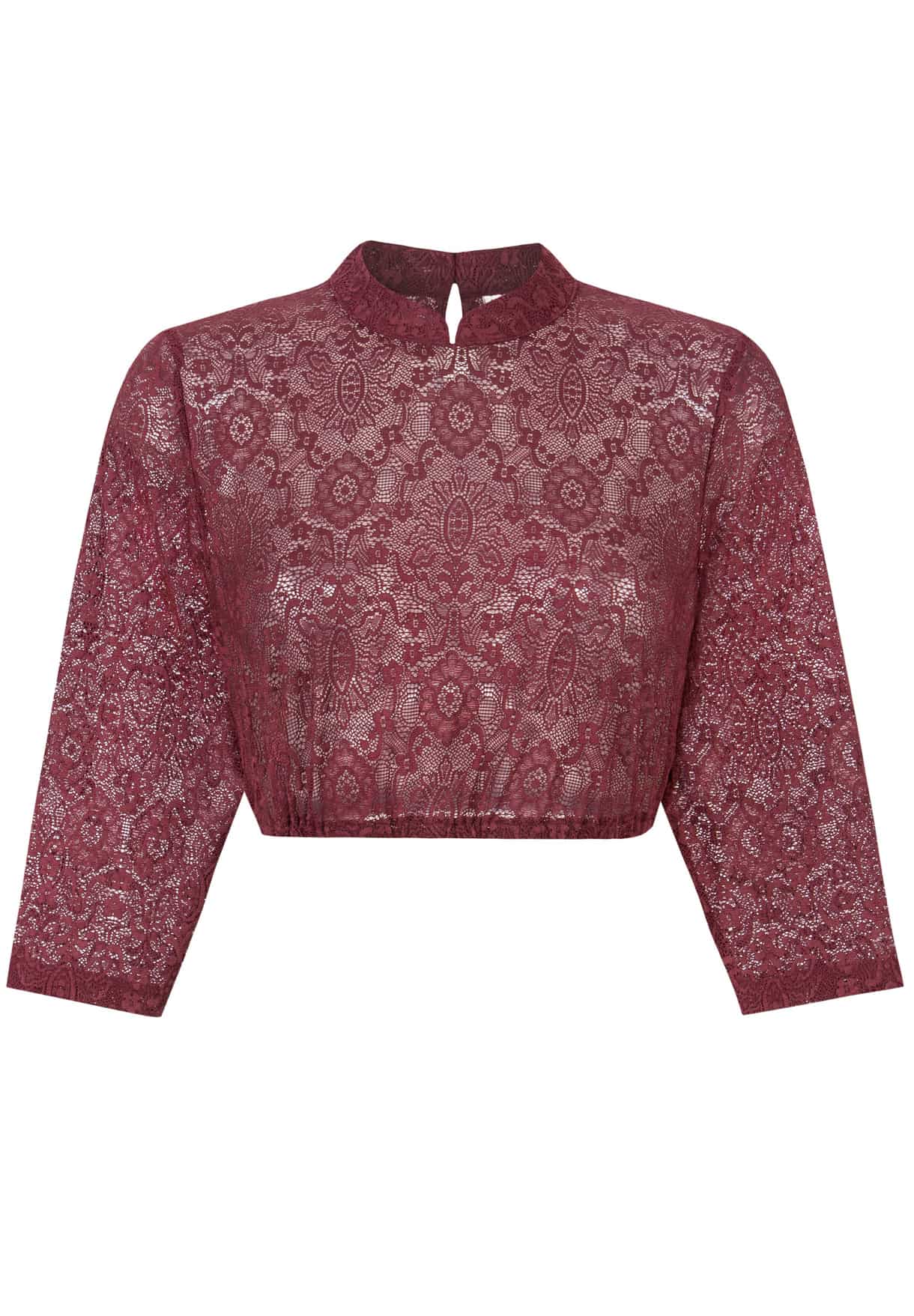 Dirndlbluse Celine bordeaux | 32