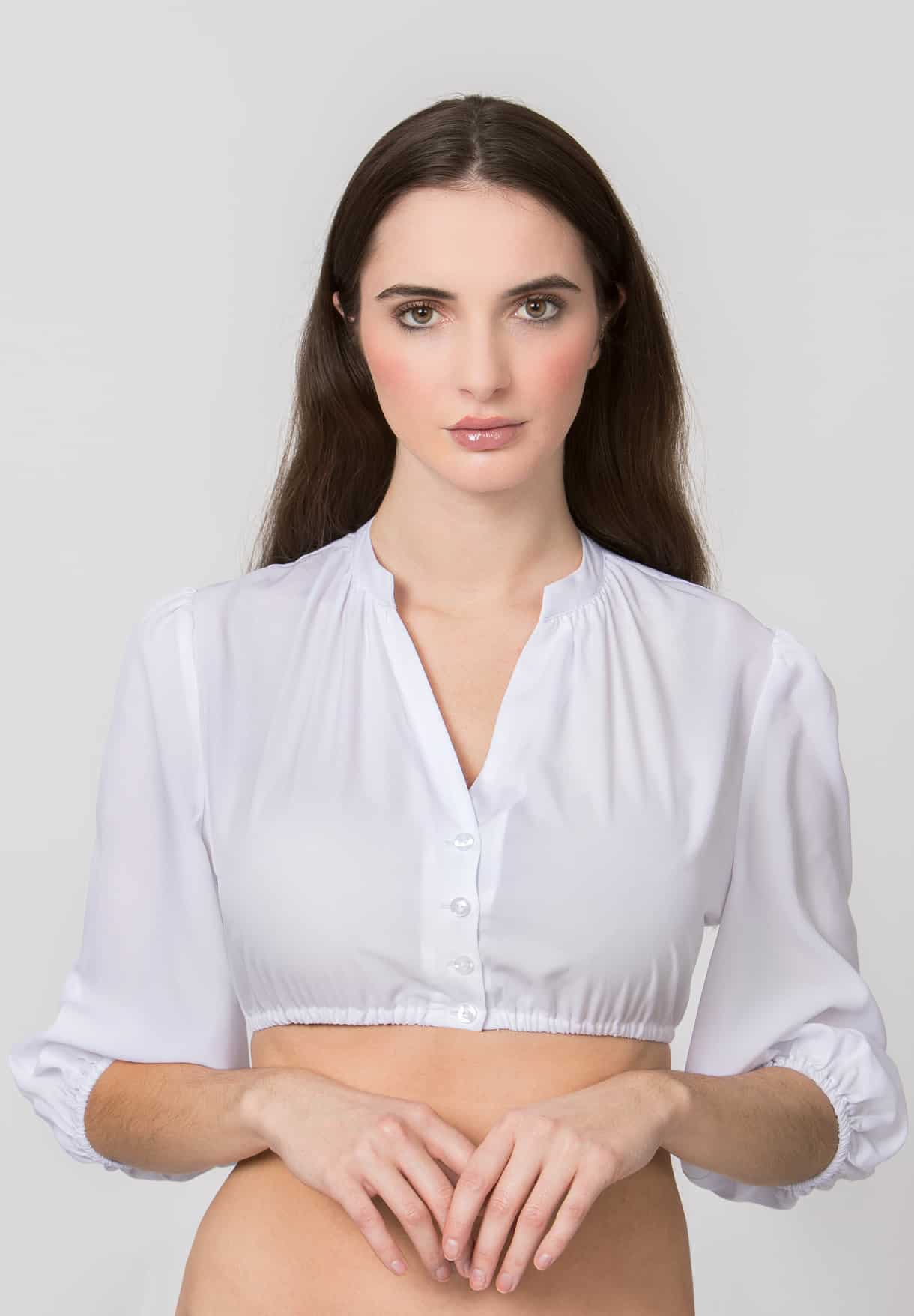 Dirndlbluse Florina weiss | 34