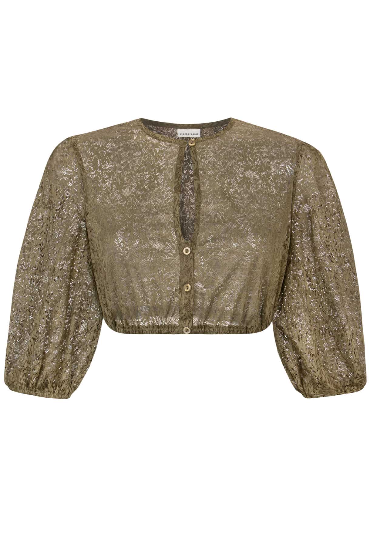 Dirndlbluse Rachel olive | 34