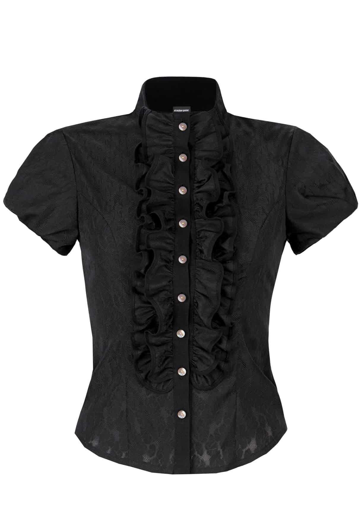 Trachtenbluse Melly schwarz | 32