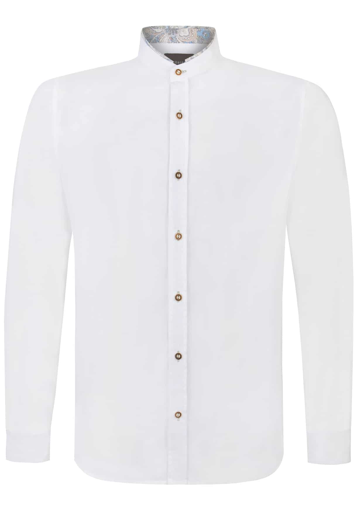 Trachtenhemd Camillo weiss-salbei | S