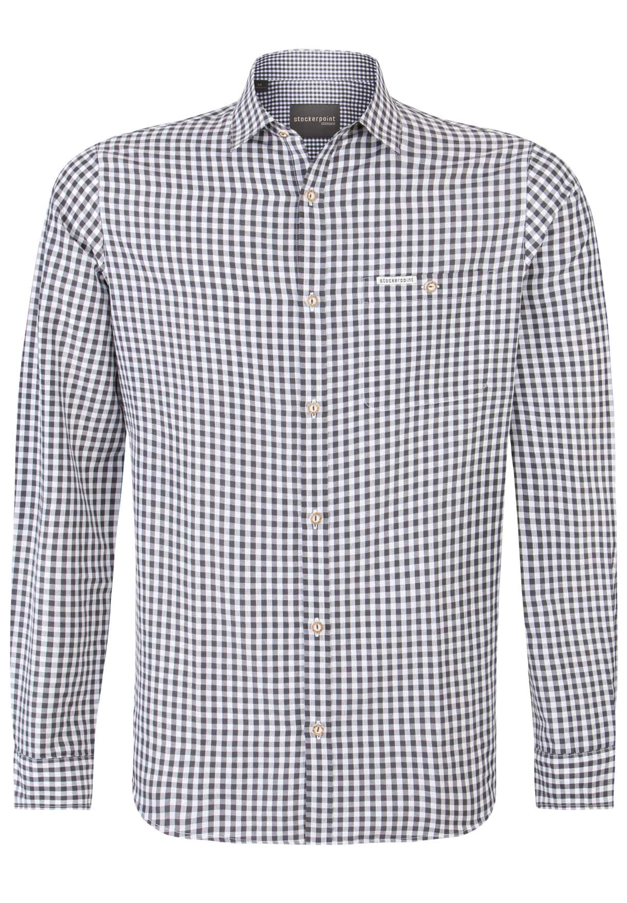 Trachtenhemd Campos3 anthrazit | S