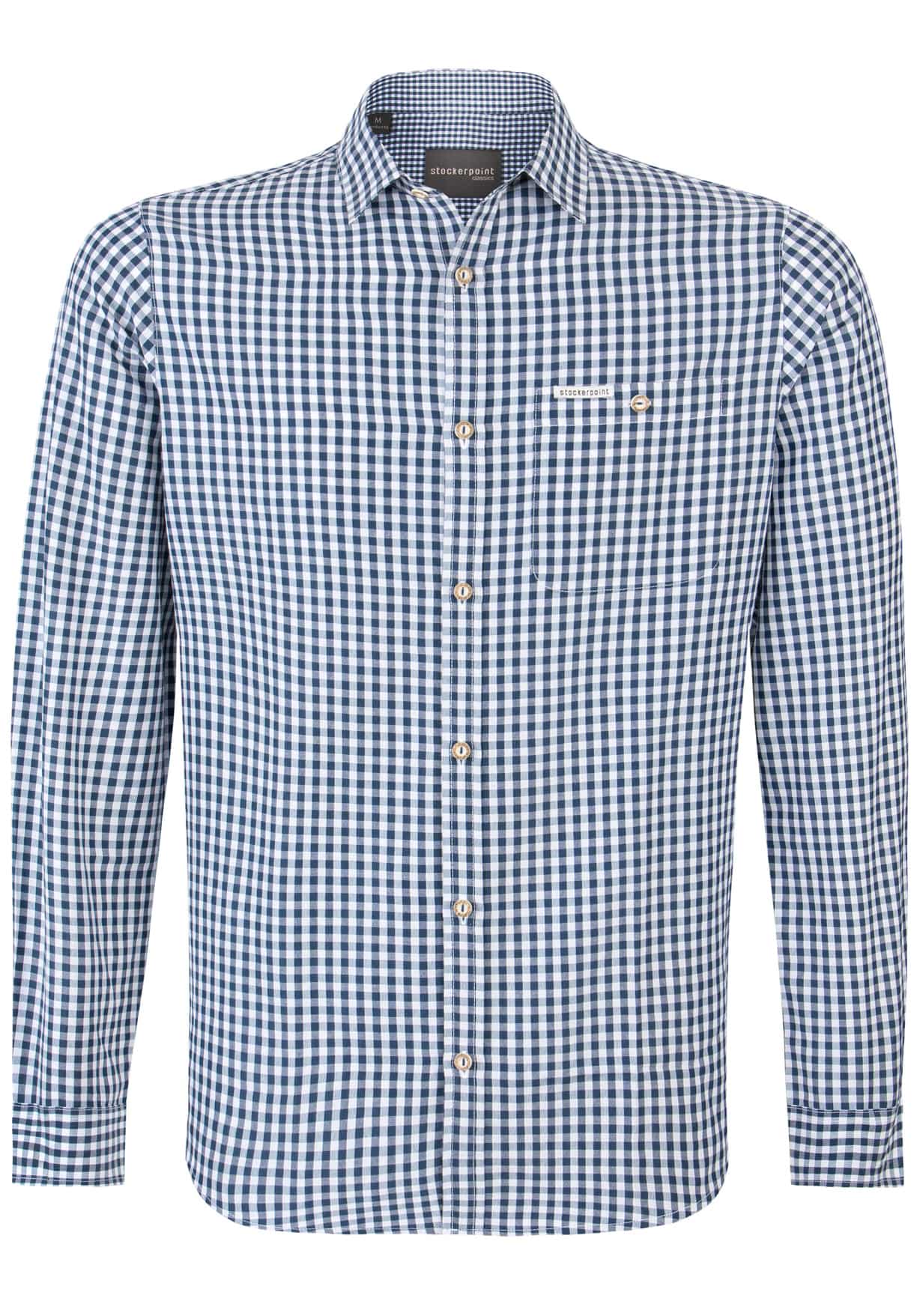 Trachtenhemd Campos3 marine | S