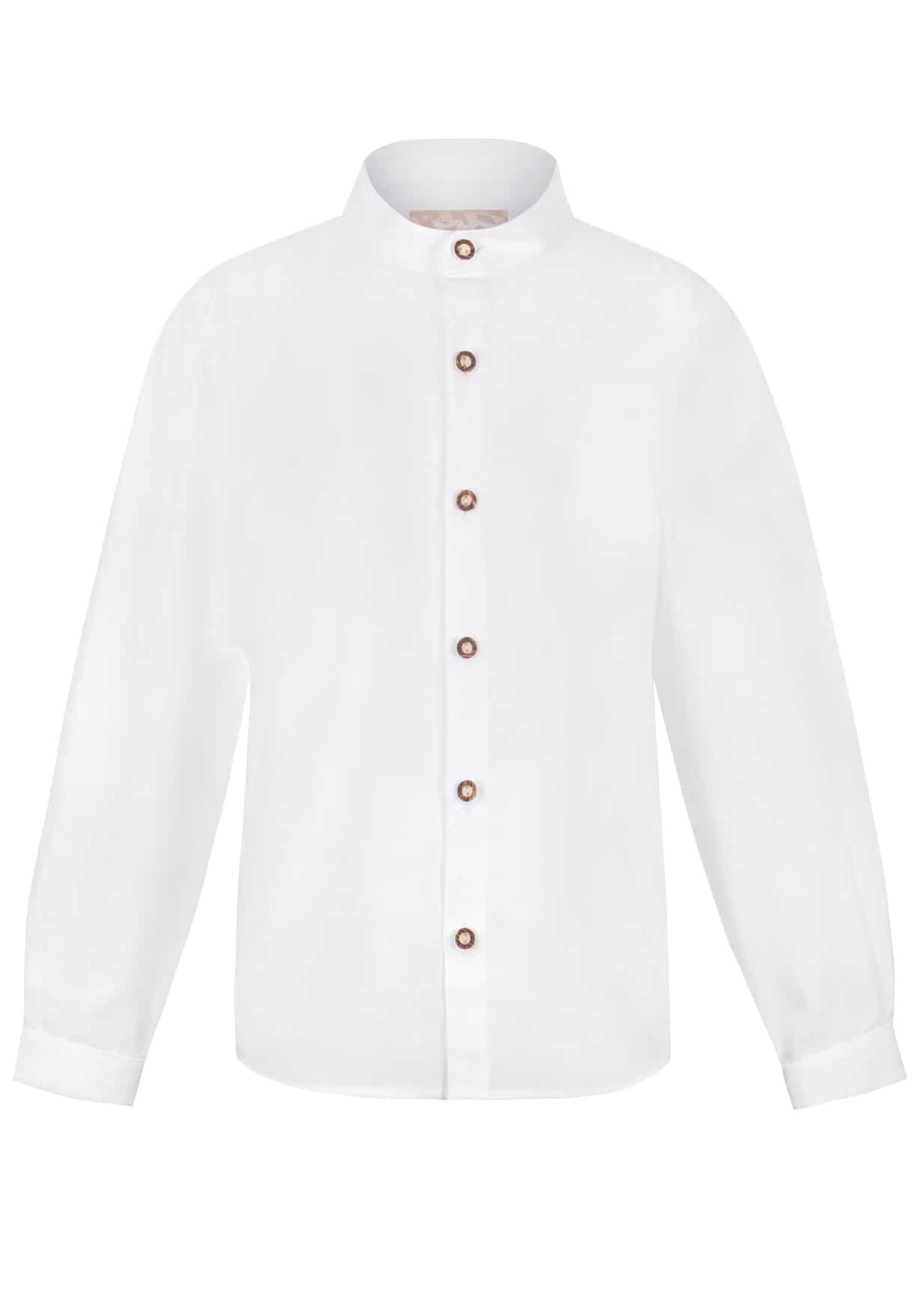 Trachtenhemd Friedrich jr. weiss | 86-92