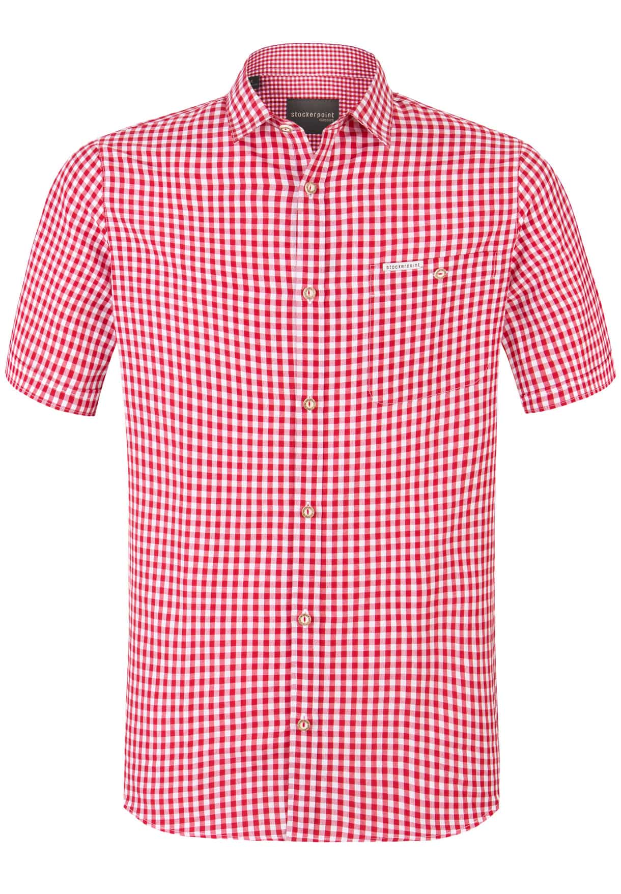 Trachtenhemd Renko3 rot | M