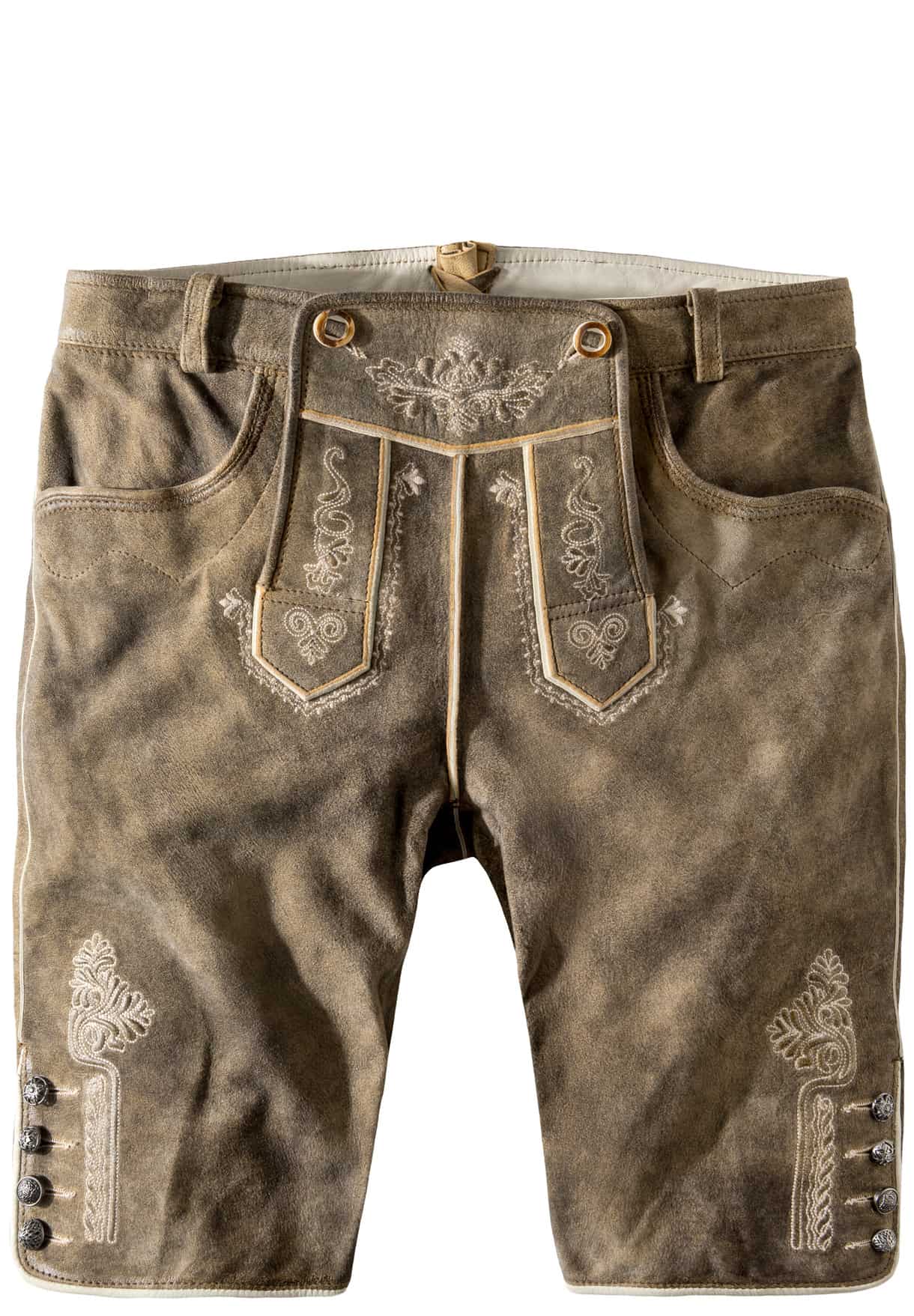 Trachtenlederhose Antonia eiche gespeckt | 34
