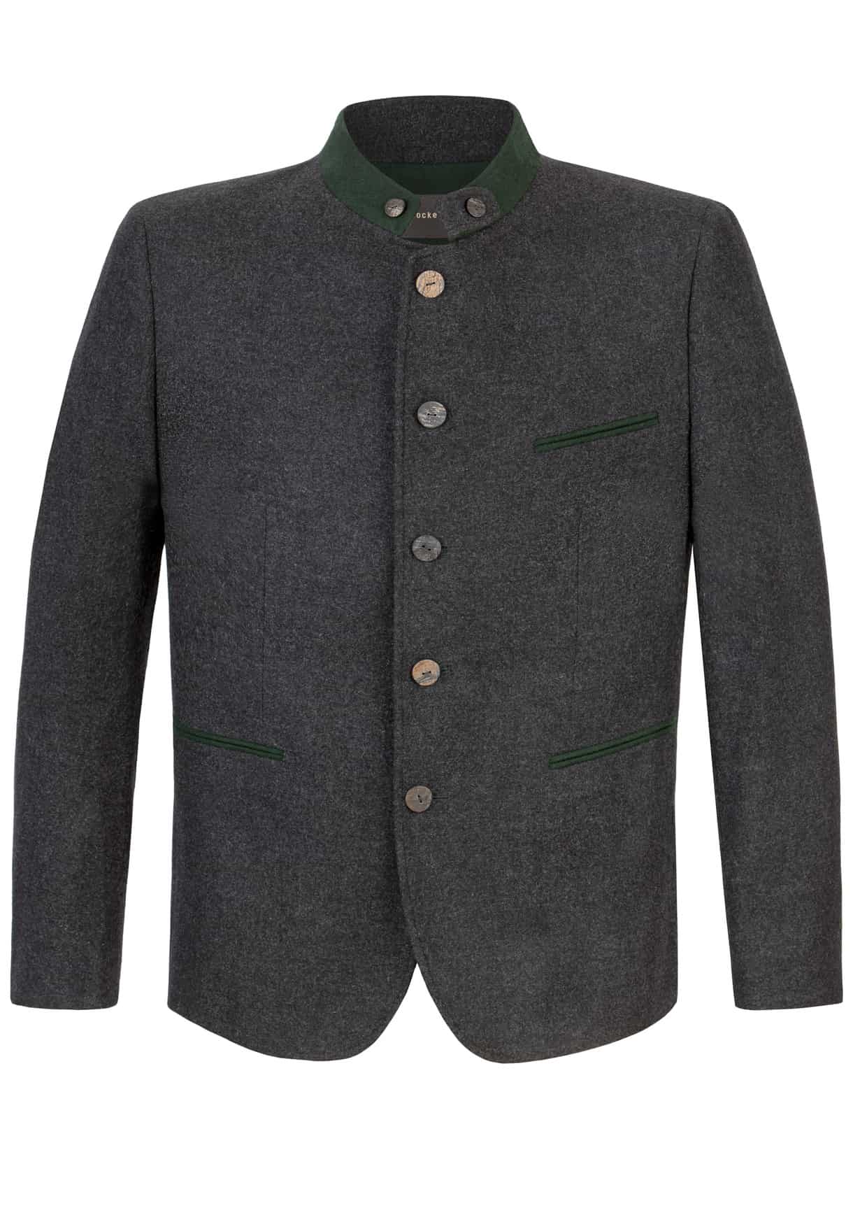 Trachtensakko Augusto anthrazit-tanne | 44