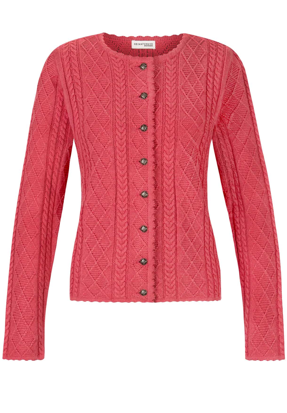 Trachtenstrickjacke Lavina flamingo | 32