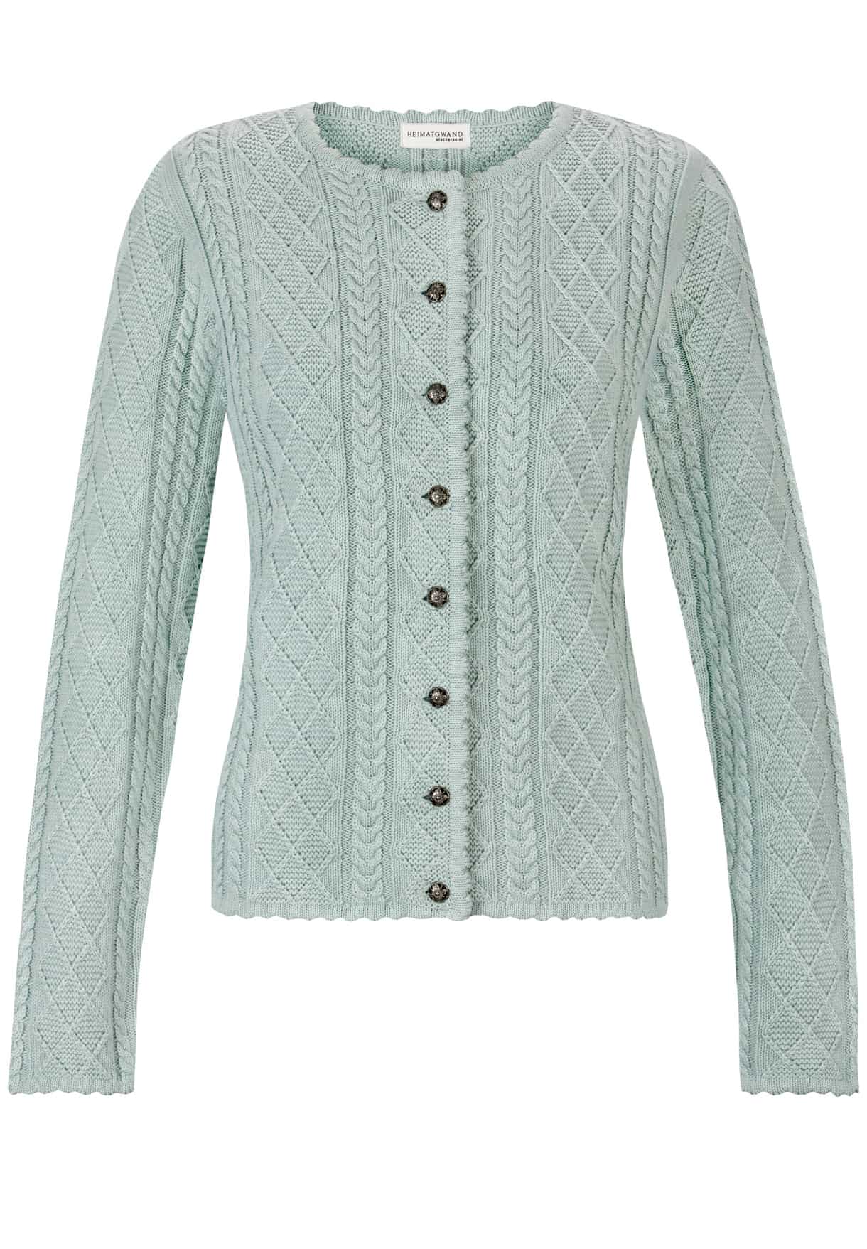 Trachtenstrickjacke Lavina jade | 32