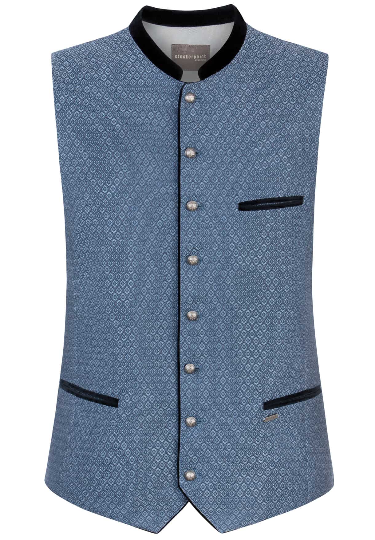 Trachtenweste Amato blau | 44