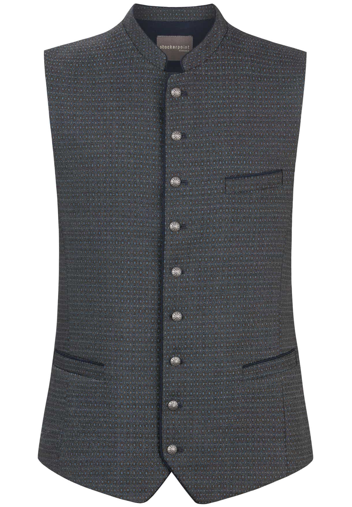 Trachtenweste Gavino blau | 44