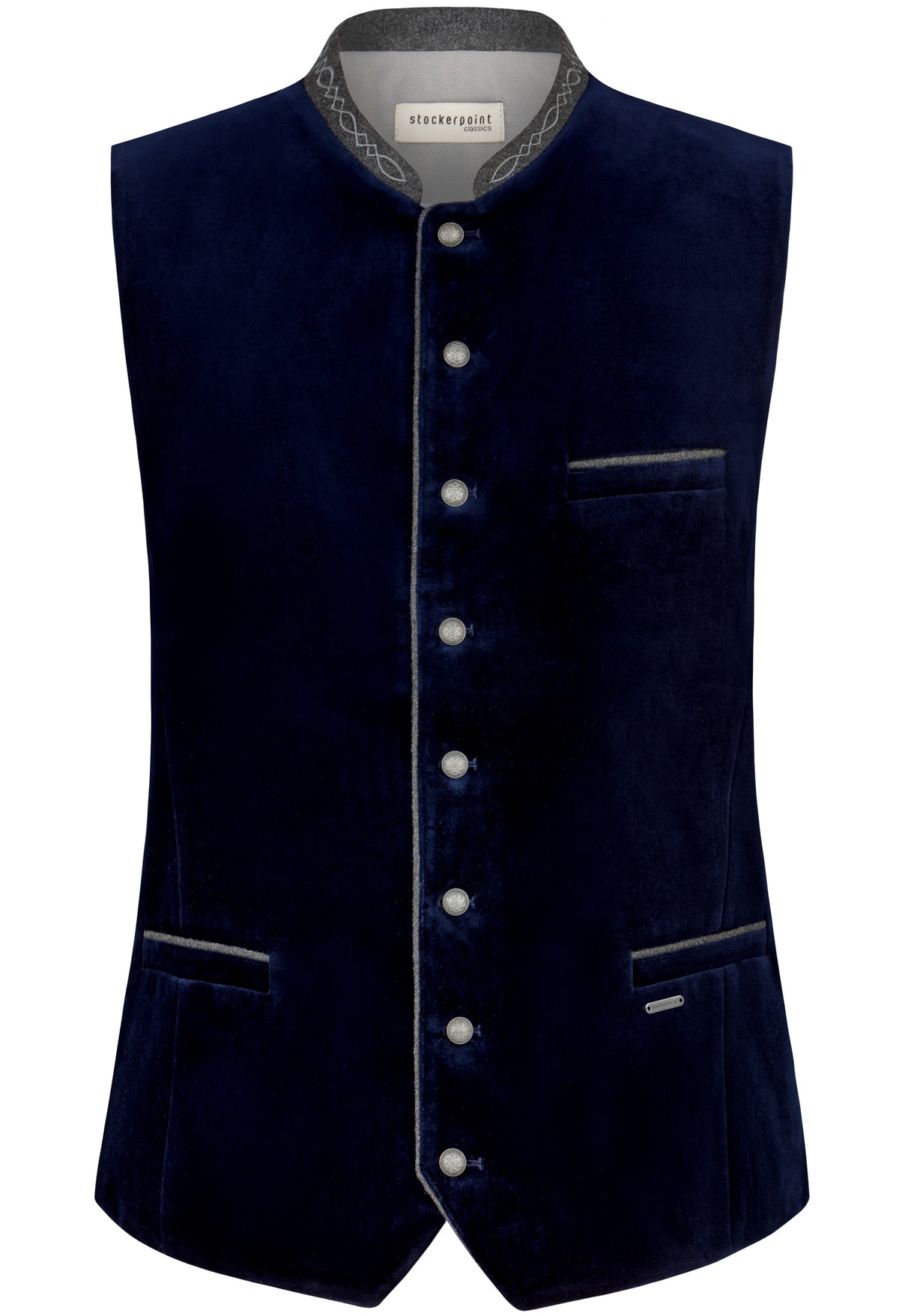 Trachtenweste Lorenzo nachtblau | 62