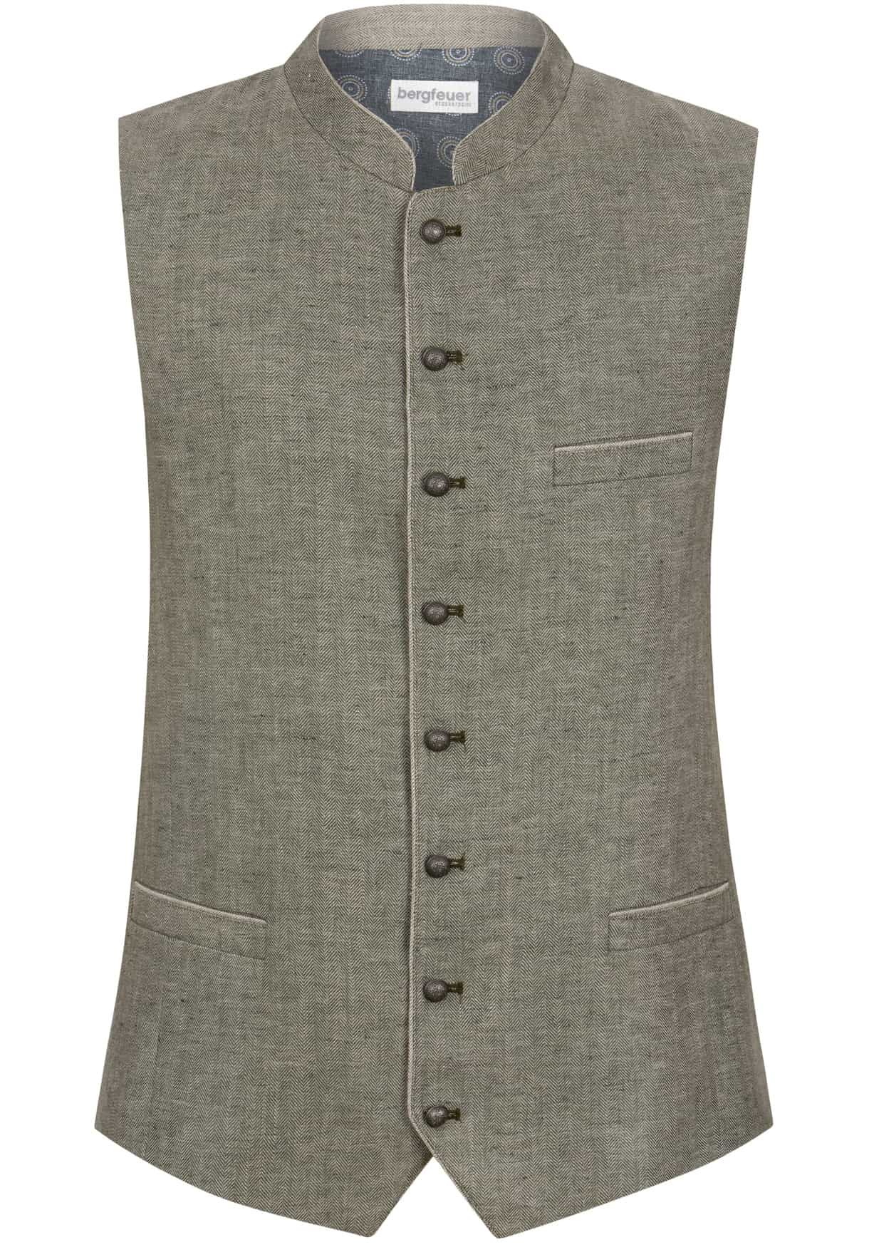 Trachtenweste Lucio olive | 44