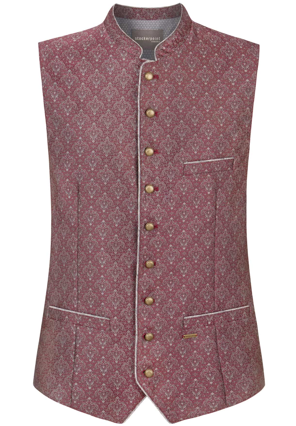 Trachtenweste Morris bordeaux | 44