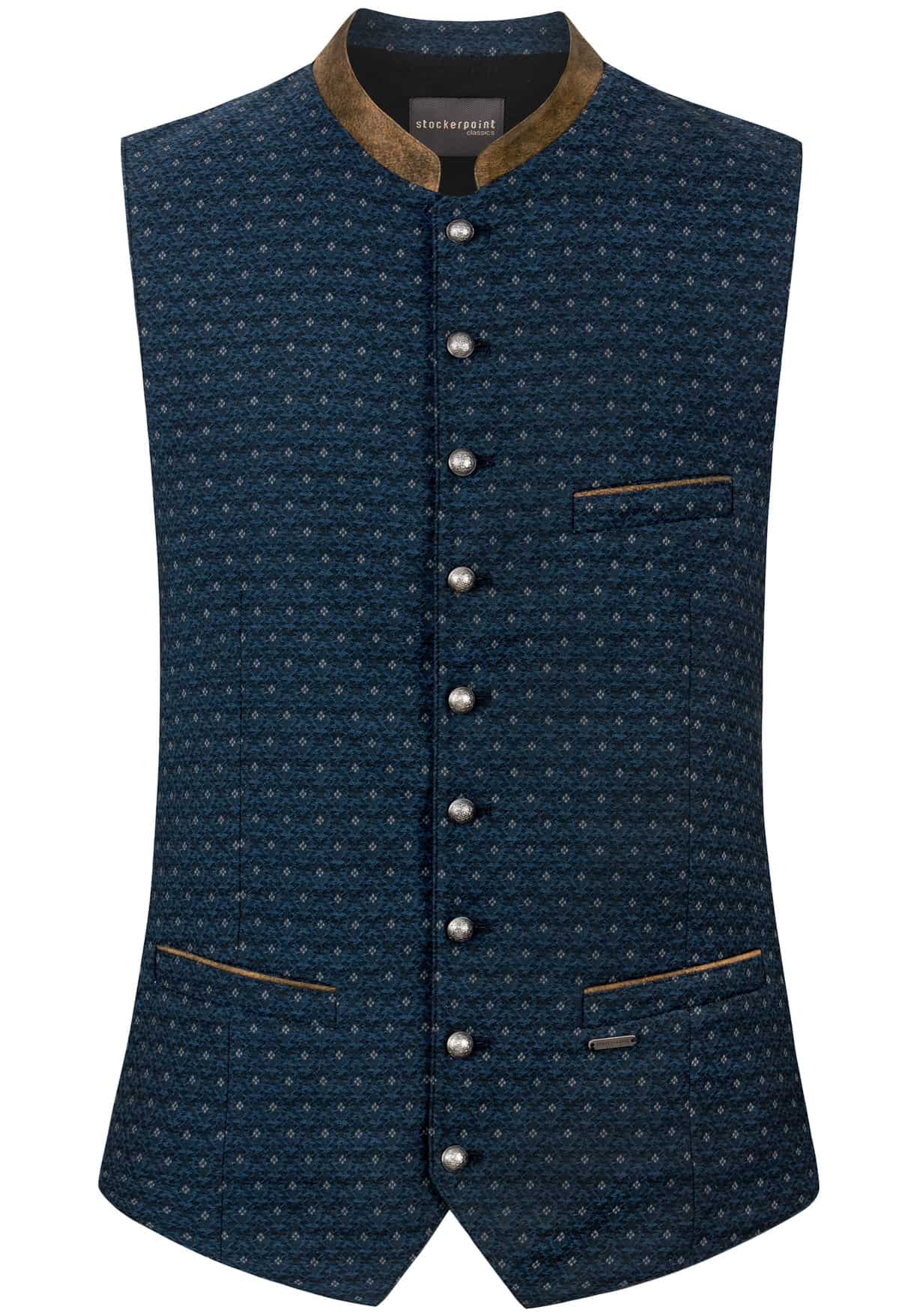 Trachtenweste Renzo blau | 44