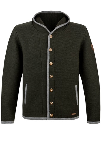 Stockerpoint Anton Trachtenstrickjacke Homme - Cardigan Laine Traditionnel Chic Moderne