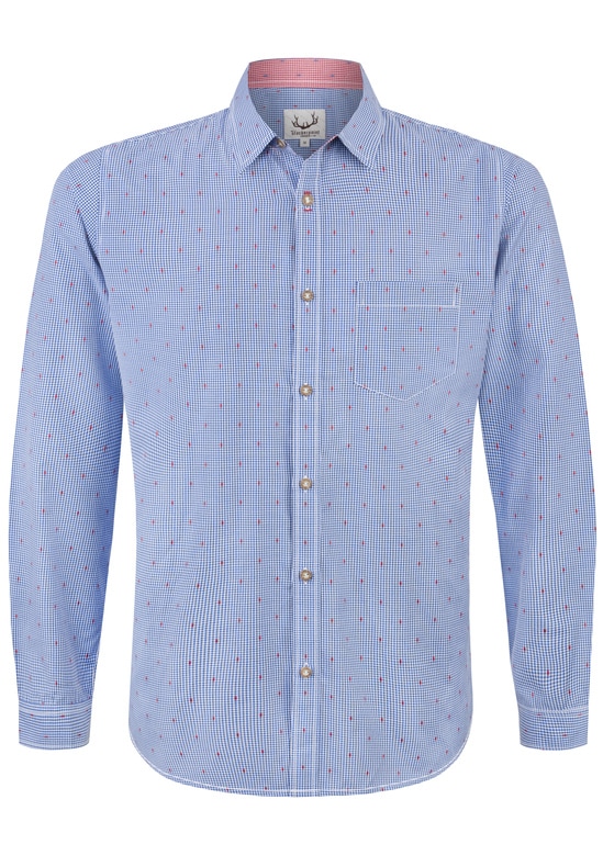 Hemd Raul (blau, Gr. 3XL) von Stockerpoint Classics für Herren, Oberteile, 55% Baumwolle, 45% Polyester