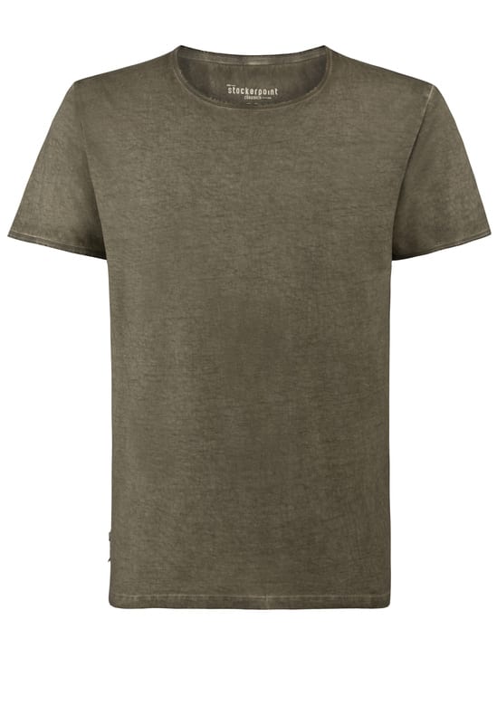 Shirt Falko Rundhals olive | 2XL