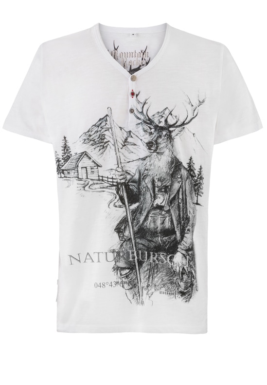 Shirt Naturbursch weiss | S