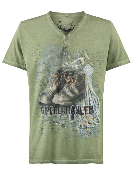 T-Shirt Gipfelkraxler grün | XL