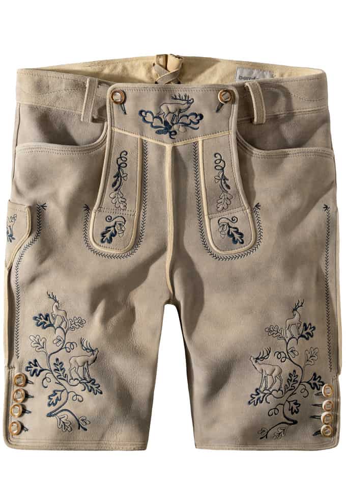Lederhosen_Säm. gegerb. Lederhose Hias