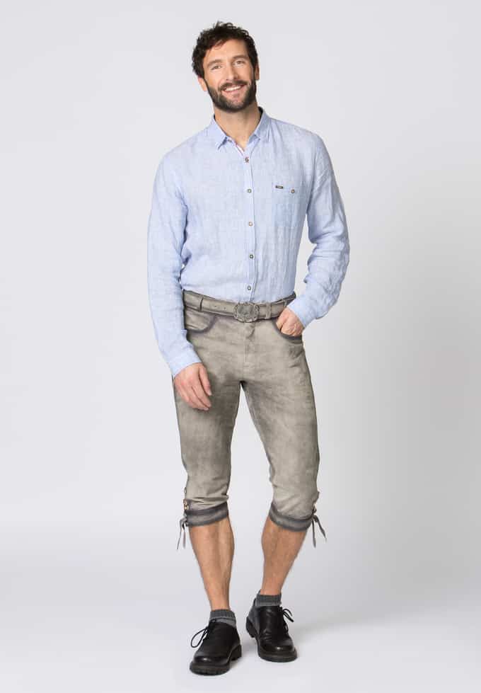 Lederhosen Homme Stockerpoint - Pantalon Cuir Traditionnel Oktoberfest