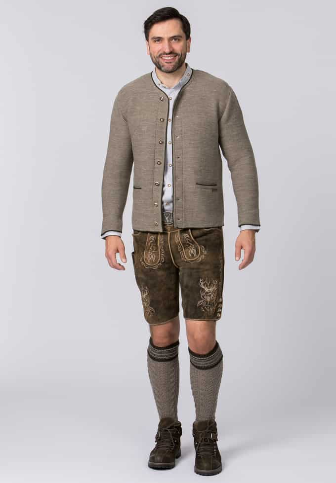 Oberteile_Trachtenstrickjacke Castello