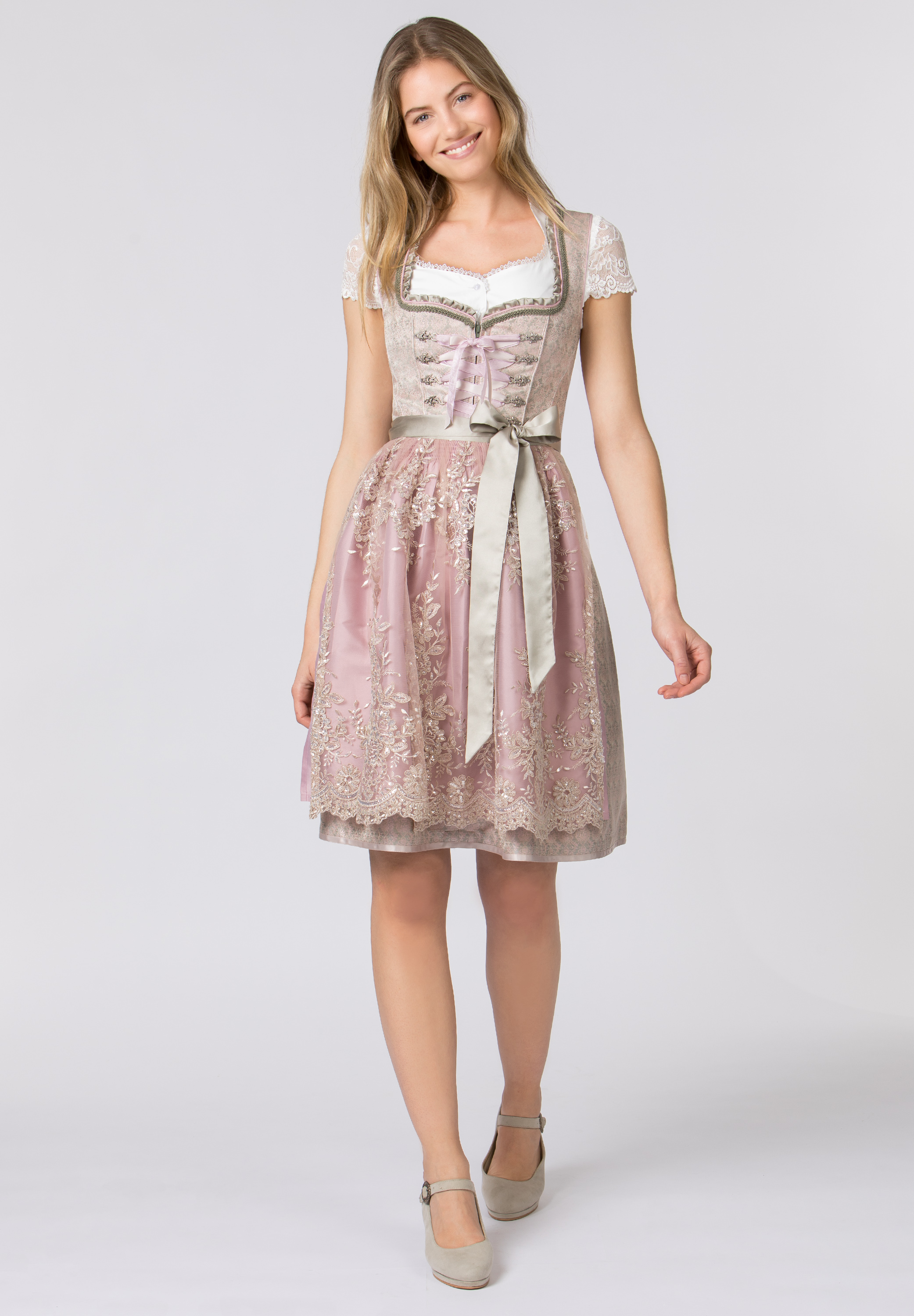 Dirndl Jacira rose