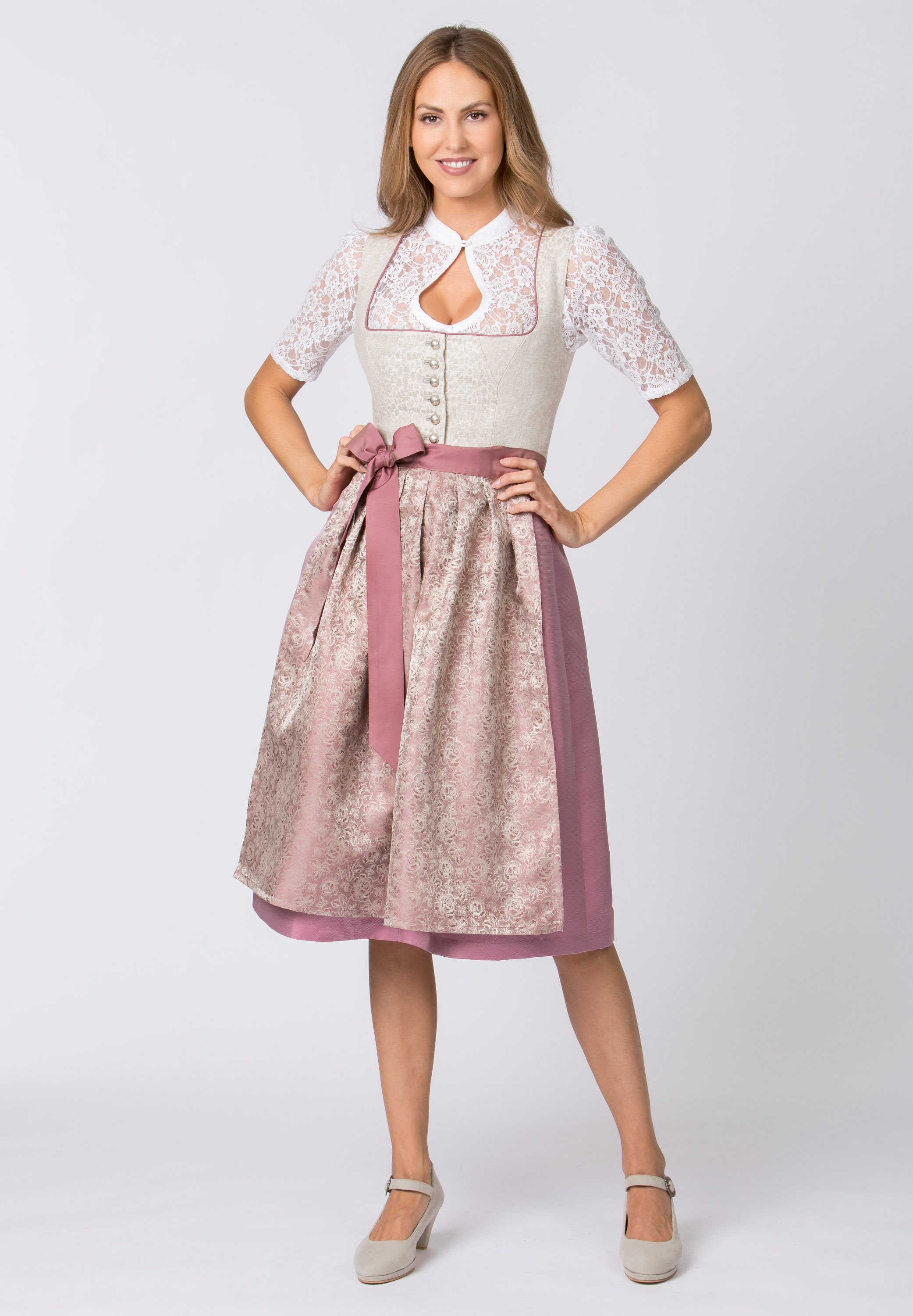 Dirndl Lotti rose