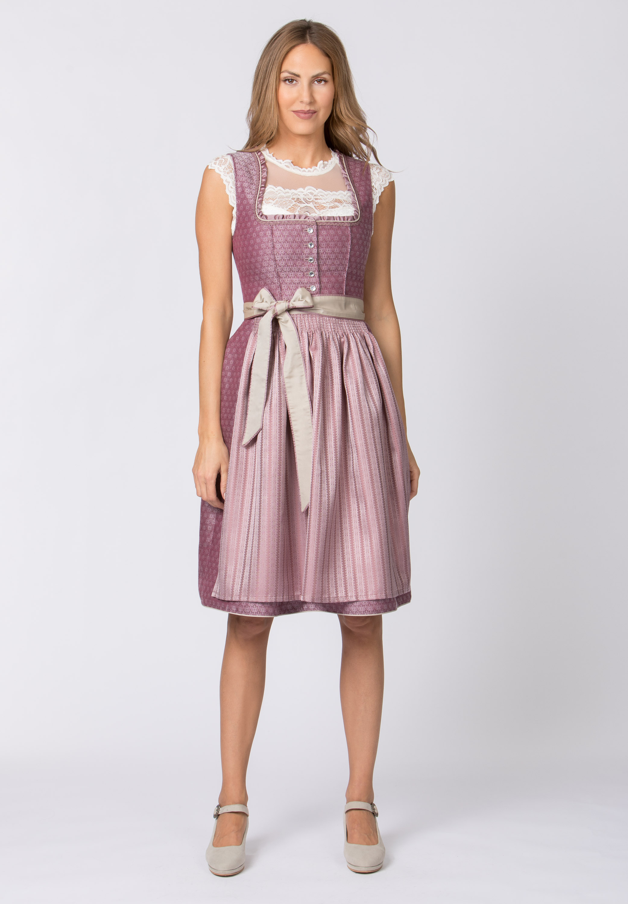 Dirndl Tasmin bordeaux