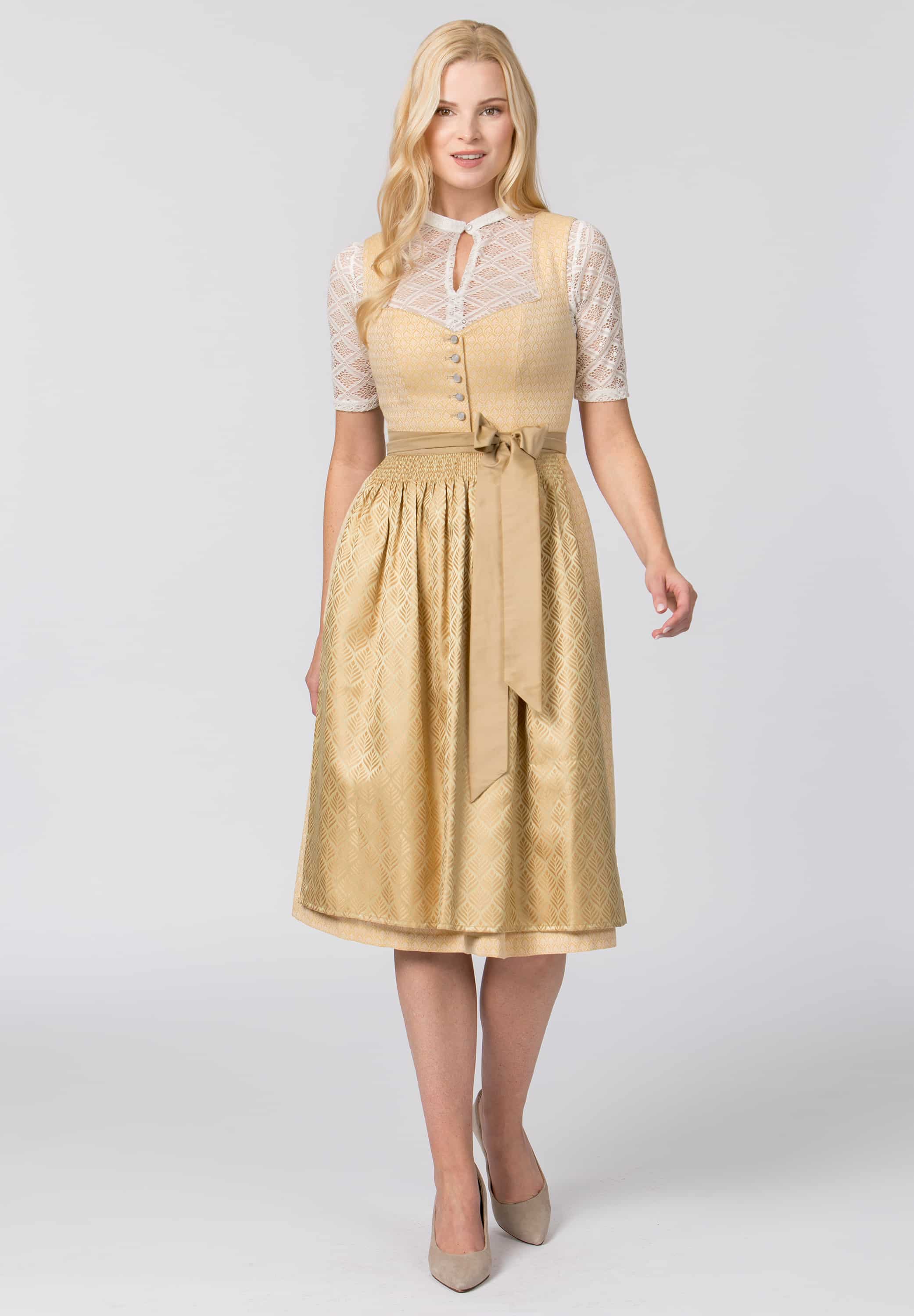 Dirndl Daniela gelb