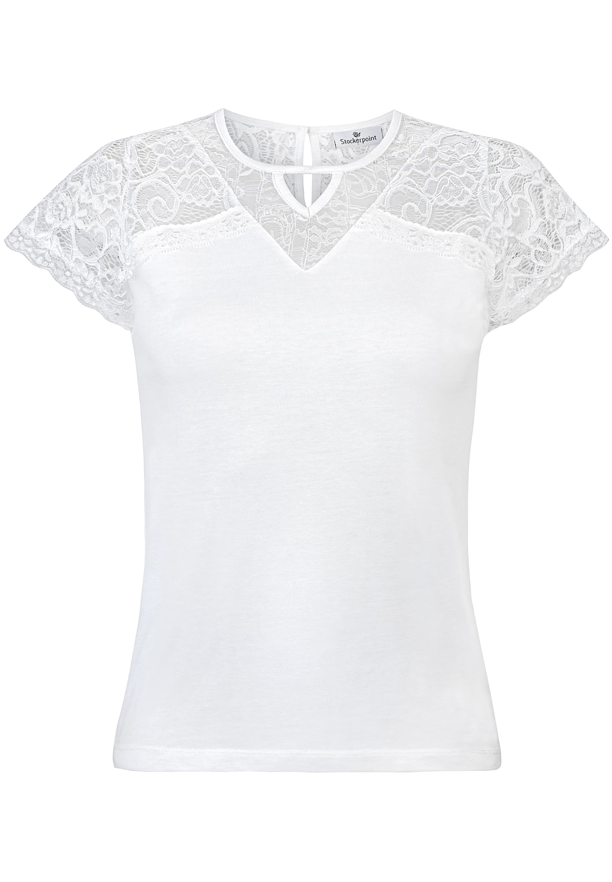 DAMEN Hemden & T-Shirts Spitze Zara Bluse Rabatt 80 % Weiß XS 